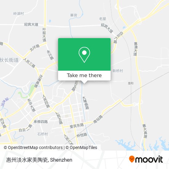惠州淡水家美陶瓷 map