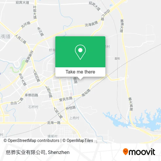 慈骅实业有限公司 map