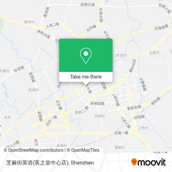 芝麻街英语(英之皇中心店) map