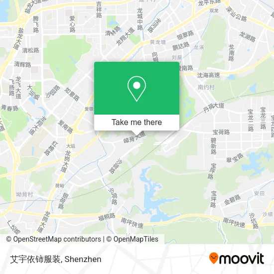 艾宇依铈服装 map