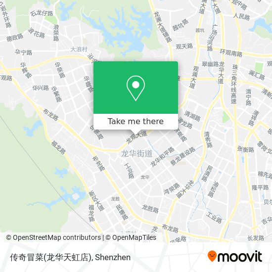 传奇冒菜(龙华天虹店) map