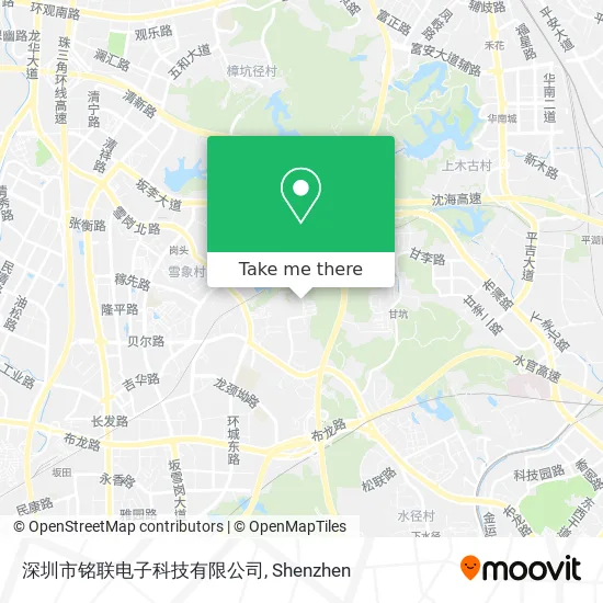 深圳市铭联电子科技有限公司 map