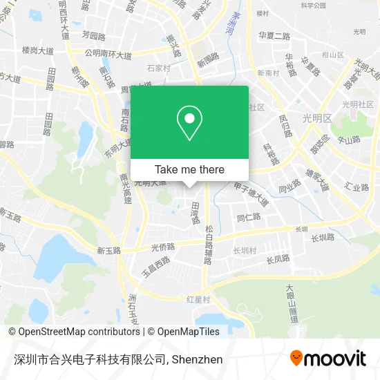 深圳市合兴电子科技有限公司 map