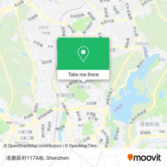 港鹏新村117A栋 map