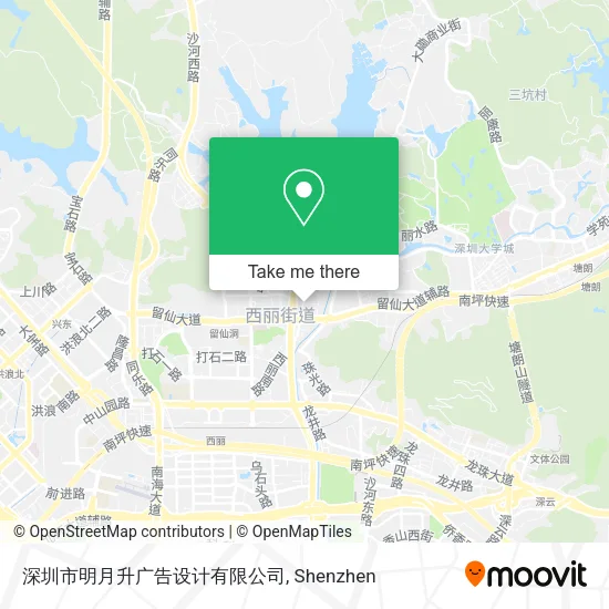 深圳市明月升广告设计有限公司 map