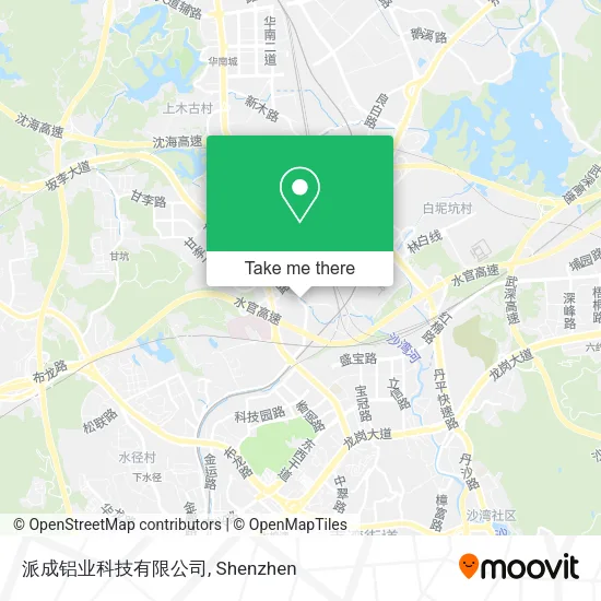 派成铝业科技有限公司 map