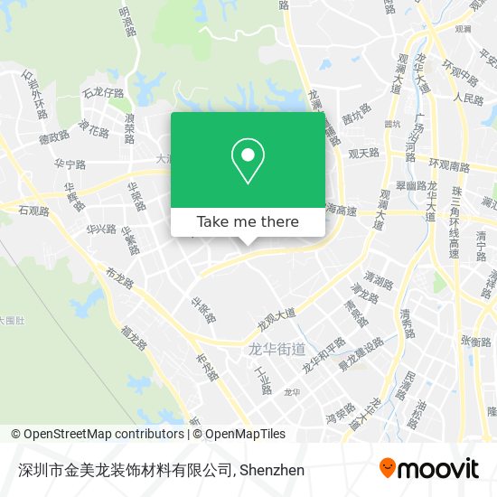 深圳市金美龙装饰材料有限公司 map