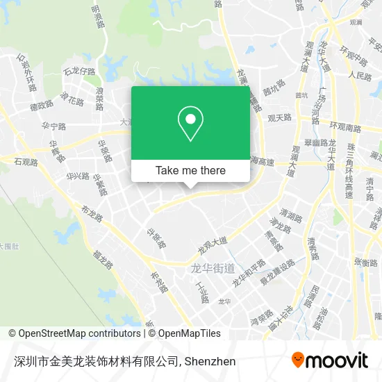 深圳市金美龙装饰材料有限公司 map