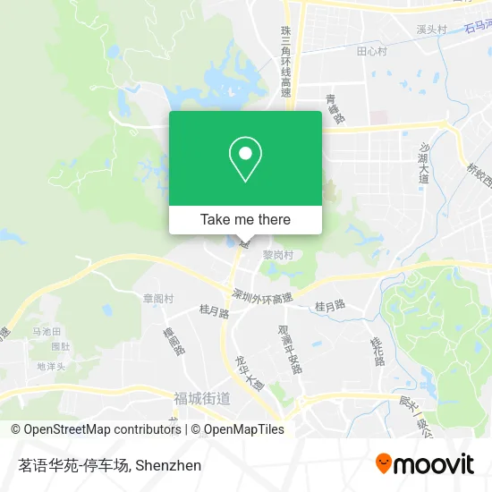 茗语华苑-停车场 map