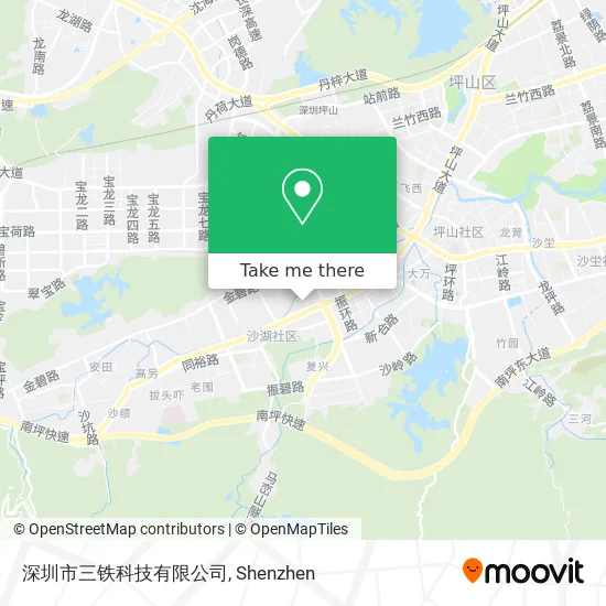 深圳市三铁科技有限公司 map