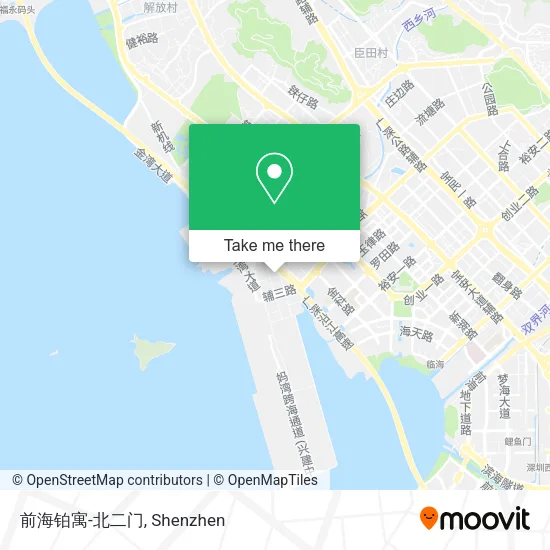 前海铂寓-北二门 map