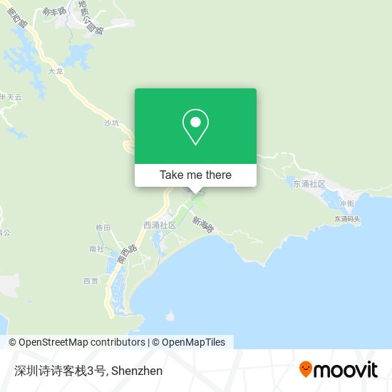 深圳诗诗客栈3号 map