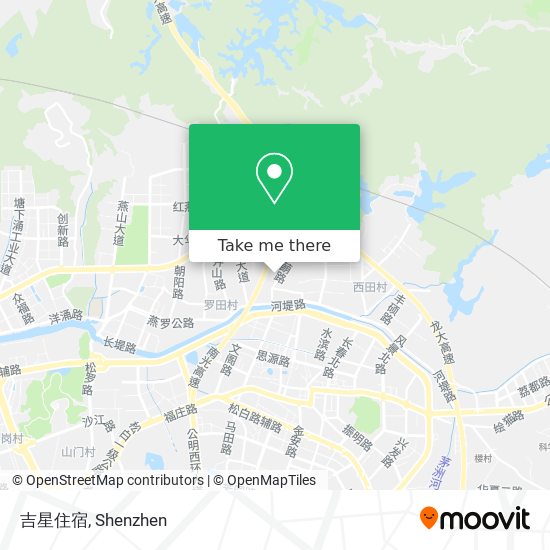 吉星住宿 map