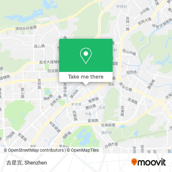 吉星宫 map