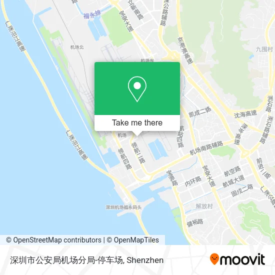 深圳市公安局机场分局-停车场 map