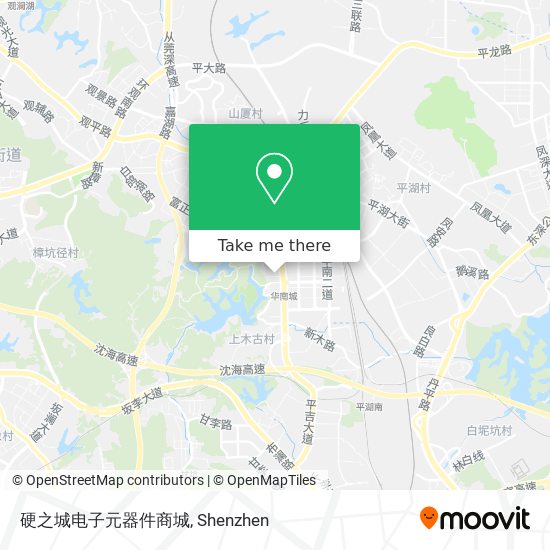 硬之城电子元器件商城 map