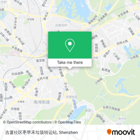 吉厦社区枣早禾垃圾转运站 map
