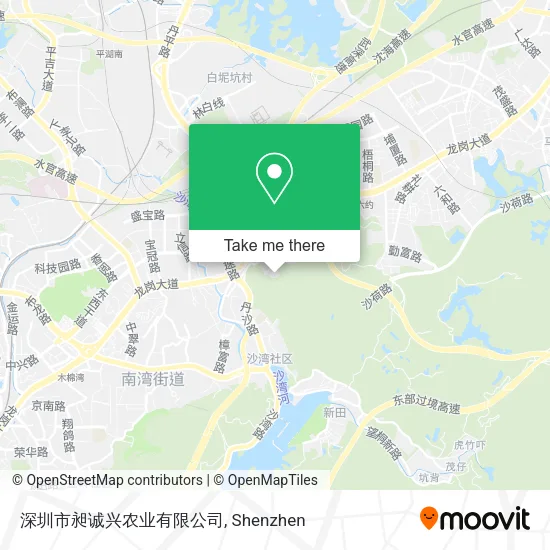深圳市昶诚兴农业有限公司 map