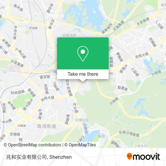 兆和实业有限公司 map