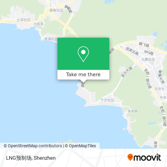 LNG预制场 map