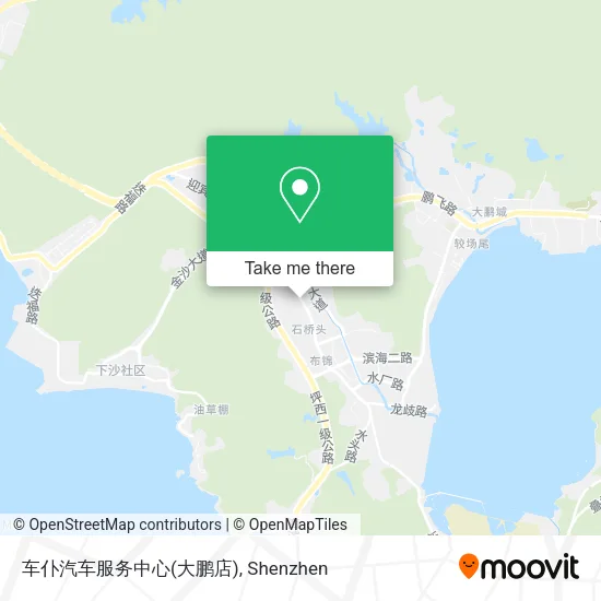 车仆汽车服务中心(大鹏店) map