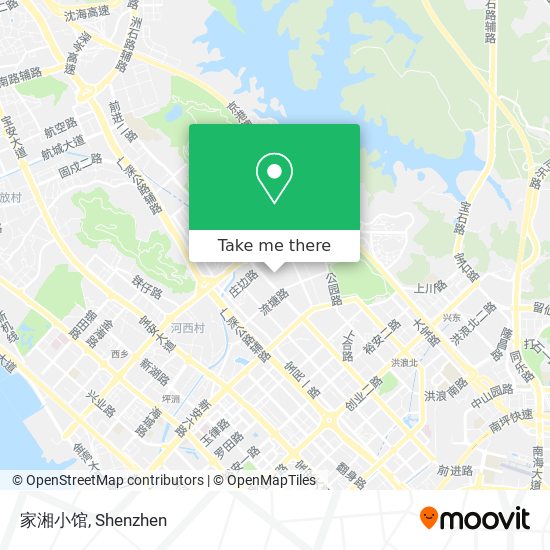 家湘小馆 map