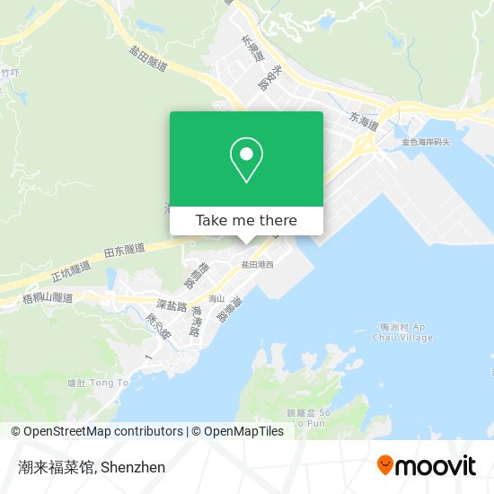 潮来福菜馆 map
