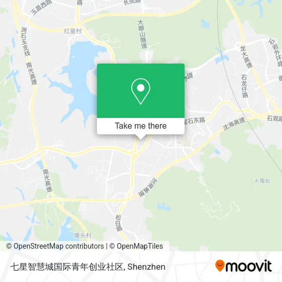 七星智慧城国际青年创业社区 map