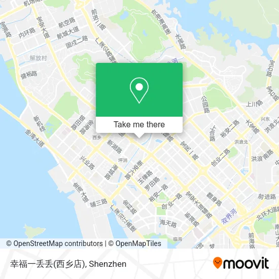 幸福一丢丢(西乡店) map