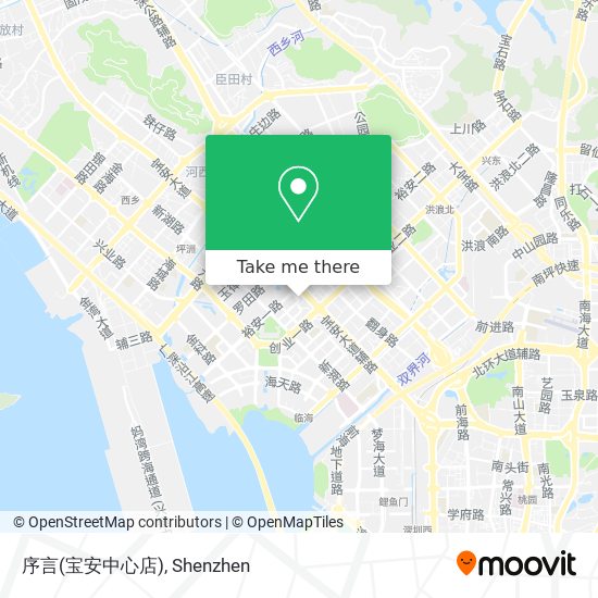 序言(宝安中心店) map