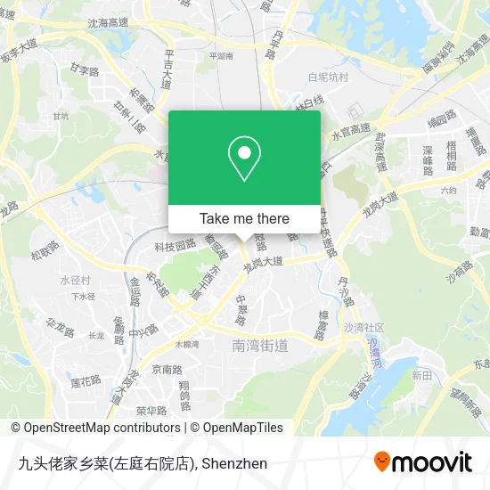 九头佬家乡菜(左庭右院店) map