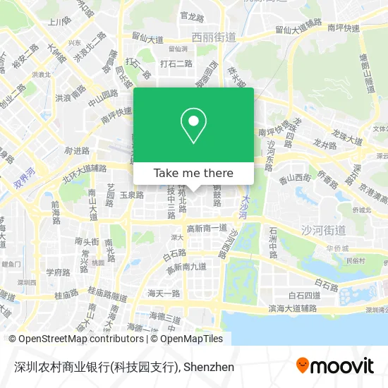 深圳农村商业银行(科技园支行) map