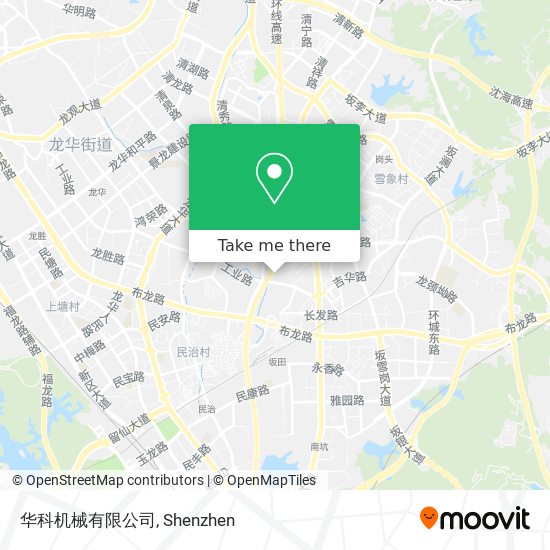 华科机械有限公司 map