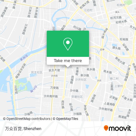 万众百货 map