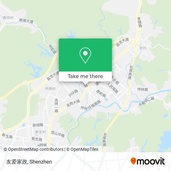 友爱家政 map