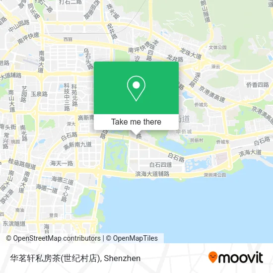 华茗轩私房茶(世纪村店) map
