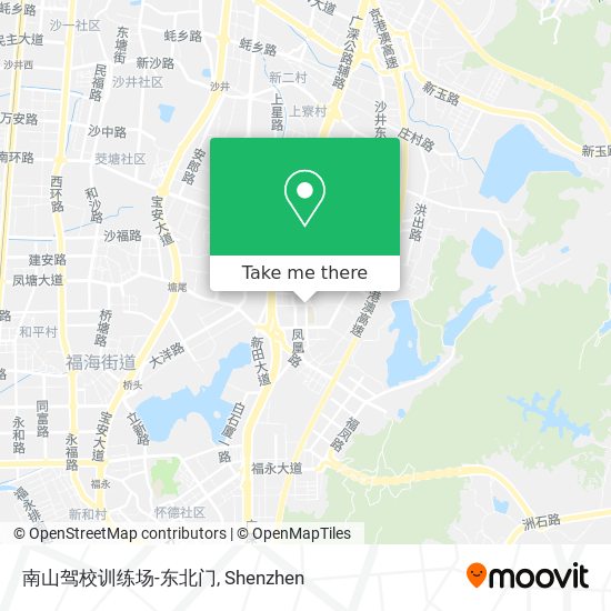 南山驾校训练场-东北门 map