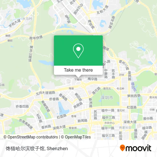 馋猫哈尔滨饺子馆 map
