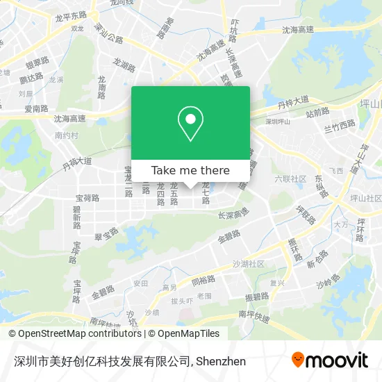 深圳市美好创亿科技发展有限公司 map