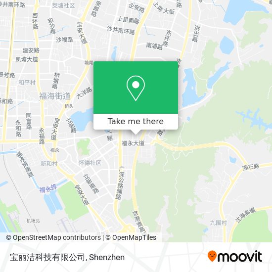 宝丽洁科技有限公司 map