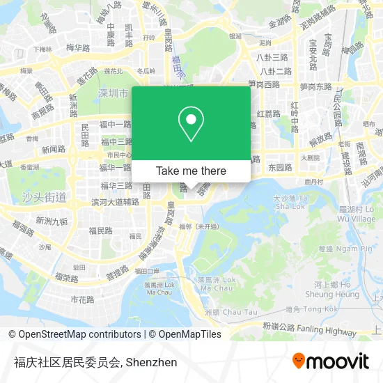 福庆社区居民委员会 map
