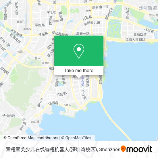 童程童美少儿在线编程机器人(深圳湾校区) map
