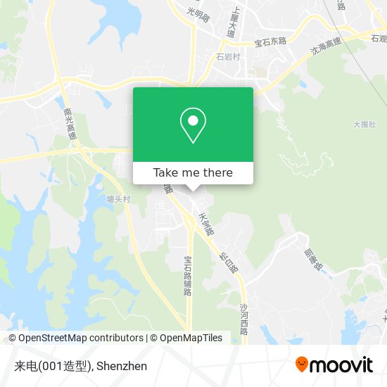来电(001造型) map