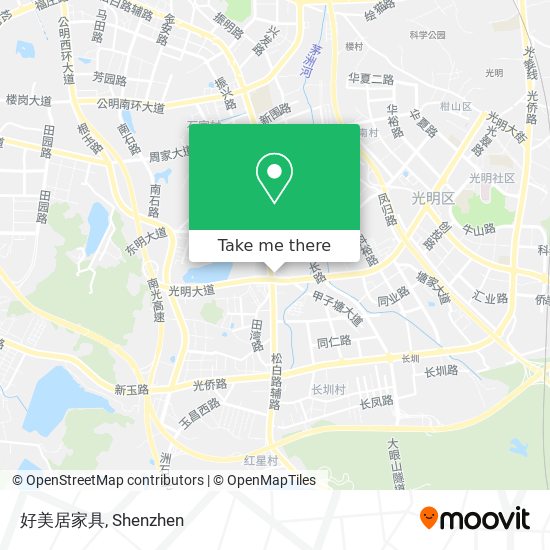 好美居家具 map