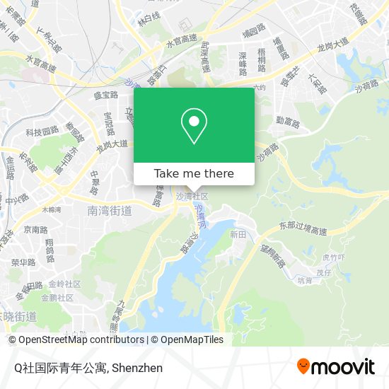 Q社国际青年公寓 map