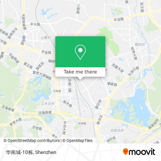 华南城-10栋 map