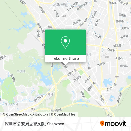 深圳市公安局交警支队 map