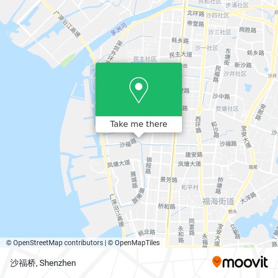 沙福桥 map