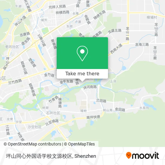 坪山同心外国语学校文源校区 map