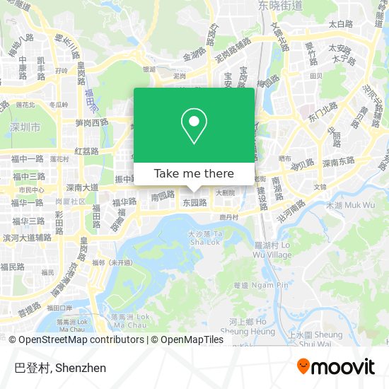 巴登村 map